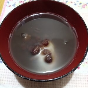 シンプルな基本のぜんざい(おしるこ)